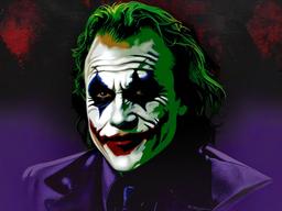 Heath Ledger Joker Wallpaper  ,desktop background wallpaper