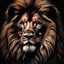 Lion Background Wallpaper - lion pictures black background  