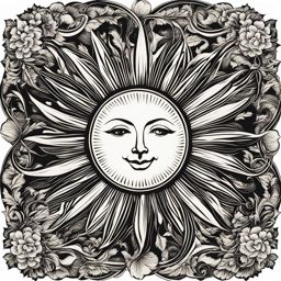 sun clipart - a bright and radiant sun image. 