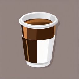 Coffee cup icon - Coffee cup icon for beverages and cafes,  color clipart, vector art