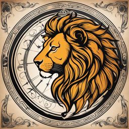 leo tattoo, celebrating the bold and confident traits of the leo zodiac sign. 