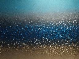 Blue Glitter Ombre Background  