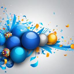 Party Background Wallpaper - blue background party  