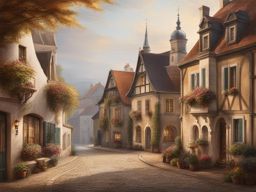 eisleben's timeless charm - paint a scene that reflects the timeless charm of eisleben, showcasing its historic heritage and authenticity. 