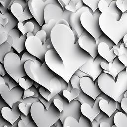 Heart Background Wallpaper - white heart wallpaper  