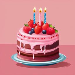 Birthday Cake  clipart