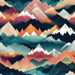 Good Wallpaper - Inspiring Quotes with Mountain Peaks  wallpaper style, intricate details, patterns, splash art, light colors