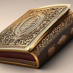 Bible clipart - decorative Bible with ornate details  