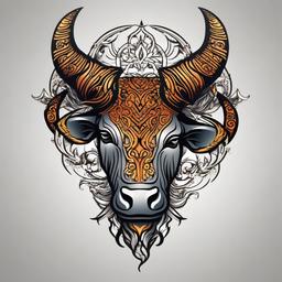 taurus and scorpio tattoo ideas  simple vector color tattoo