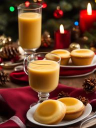 natilla at a holiday feast - savoring colombian natilla, a rich custard served at christmas, at a festive holiday feast. 