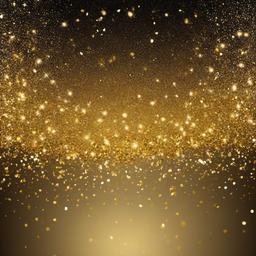 Glitter background - transparent gold glitter background  