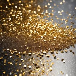 Glitter background - gold and silver glitter background  