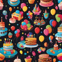 Party Background Wallpaper - birthday party cartoon background  