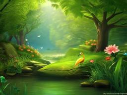 Cute Nature Wallpaper - Nature-inspired with a cute touch  ,desktop background wallpaper