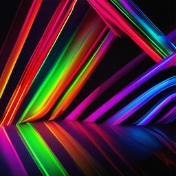 Neon Background Wallpaper - neon rainbow background  