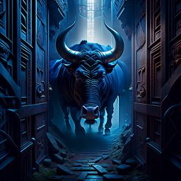 minotaur, the labyrinthine beast, roaming the dark passages of its intricate maze. 