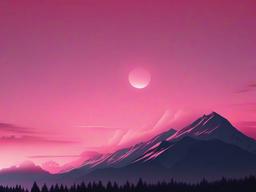 Pink Sky Wallpaper Aesthetic  ,desktop background wallpaper