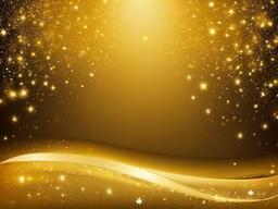 Gold Background With Stars - Starry gold background for festive themes.  background wallpaper