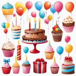 birthday clipart transparent background - marking special occasions. 