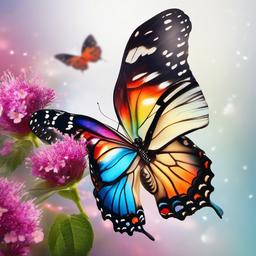 Butterfly Background Wallpaper - butterflies flying transparent background  