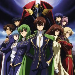 code geass - leads a rebellion against oppressive forces in a dystopian future. 