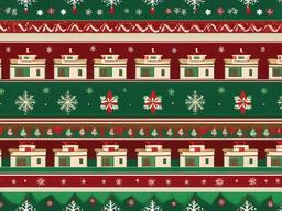 Christmas Chimney Background  