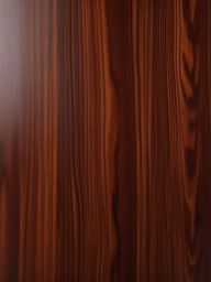 Wood with a rich mahogany finish and a glossy, polished surface top view, product photoshoot realistic background, hyper detail, high resolution