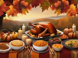 Thanksgiving Wallpaper-A heartwarming image of a family sharing a Thanksgiving meal, capturing the spirit of gratitude and togetherness.  aesthetic background wallpaper