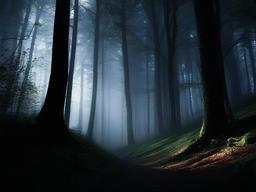 Dark Wallpaper Forest  ,desktop background wallpaper