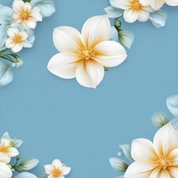 Flower Background Wallpaper - light blue flower wallpaper  