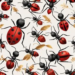 Ant clipart - ant with friends  clipart