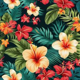 Flower Background Wallpaper - hawaiian floral background  