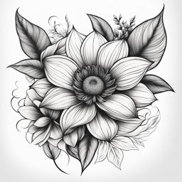 beautiful flower tattoo design inspired by your favorite flower, each with its unique symbolism. 