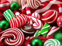 Christmas Candy Wallpaper  