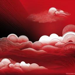 Red Background Wallpaper - red cloud background  