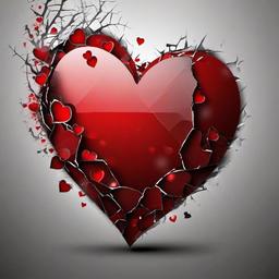 Heart Background Wallpaper - broken heart photo background  