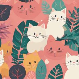 Cat Background Wallpaper - cat background wallpaper  