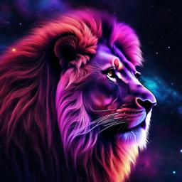 Galaxy Background Wallpaper - galaxy lion wallpaper  