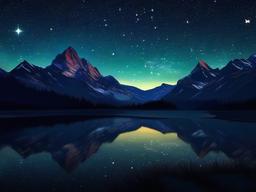 Starry Night Sky Wallpaper  ,desktop background wallpaper