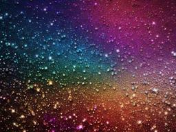 Multicolor Glitter Background  