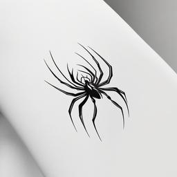 best spider tattoos  simple color tattoo,minimalist,white background