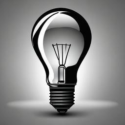 Light Bulb clipart - light bulb illuminating a dark room  