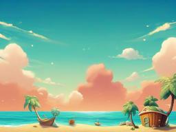 Bikini Bottom Sky Background  ,desktop background wallpaper