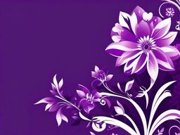 Wallpaper Flower Purple-Purple wallpaper with floral design  background wallpaper