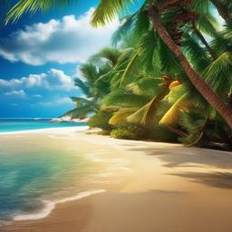 Beach Background Wallpaper - beach christmas background  