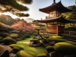 immerse yourself in the serenity of a japanese tea garden, with carefully manicured landscapes. 