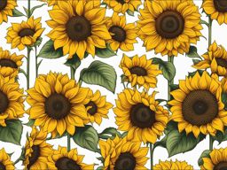 sunflower clipart 