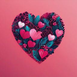 Heart Background Wallpaper - aesthetic heart background  