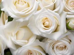 White Roses Background - Soft white roses background, perfect for romantic or wedding themes.  background wallpaper