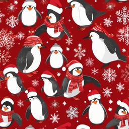 Christmas Background Wallpaper - christmas penguin background  